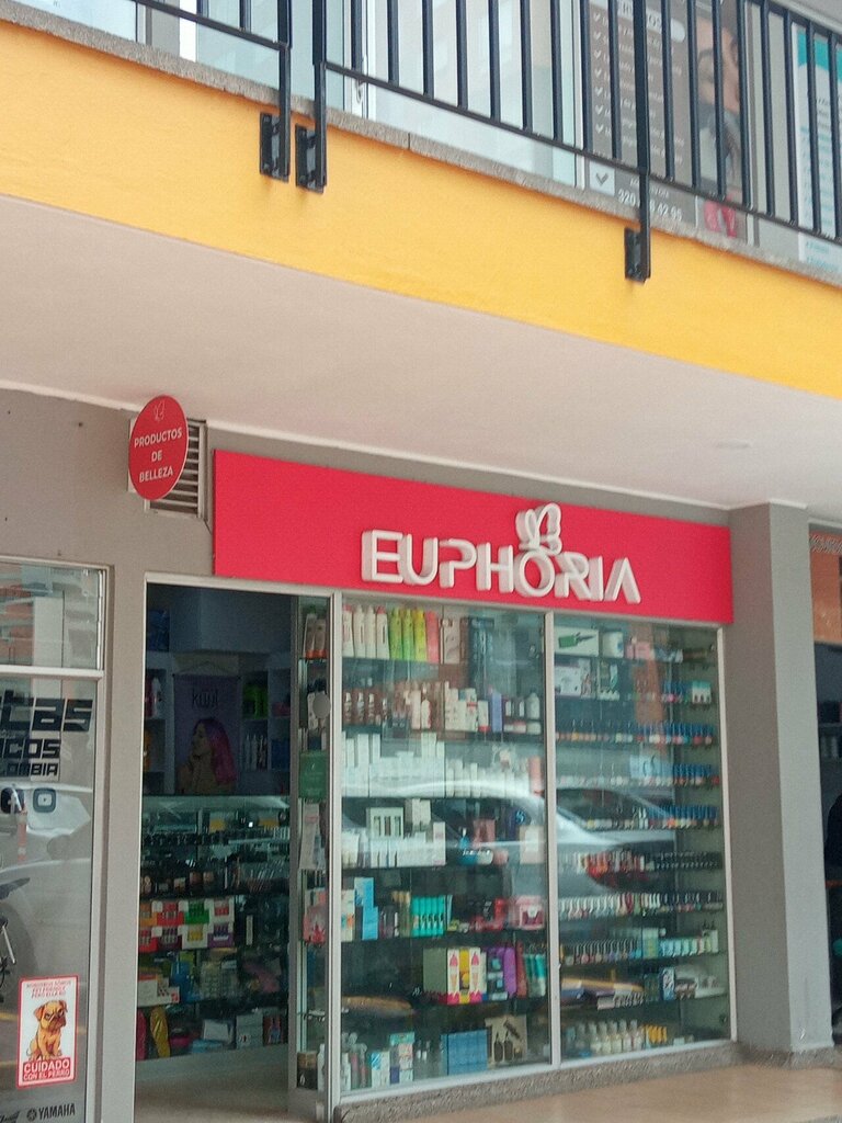 Perfume and cosmetics shop Euphoria, Bogota, photo