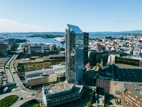 Внешний вид отеля Radisson Blu Plaza Hotel, Oslo в Осло, фото 3