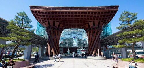 Внешний вид отеля Kanazawa Tokyu Hotel в Канадзаве, фото 2