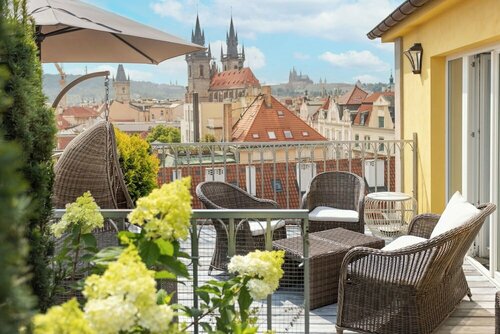 Внешний вид отеля Grand Hotel Bohemia в Столице Праге, фото 2