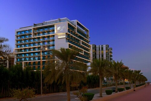 Внешний вид отеля Aloft Palm Jumeirah в Пальме Джумейре, фото 1