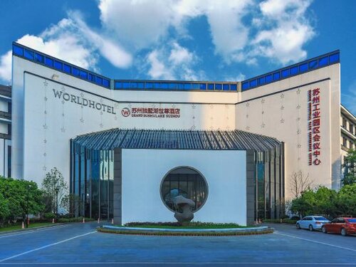 Внешний вид отеля Worldhotel Grand Dushulake Suzhou в Сучжоу, фото 3