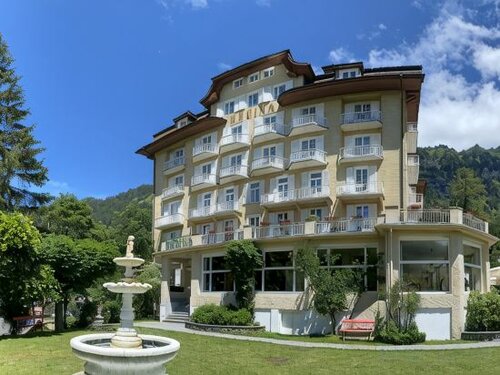 Внешний вид отеля Hotel Regina Wengen в Лаутербруннене, фото 1