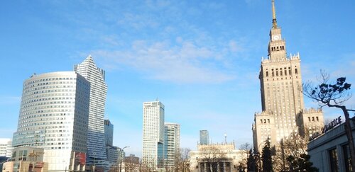Внешний вид отеля Radisson Blu Sobieski Hotel, Warsaw в Варшаве, фото 3