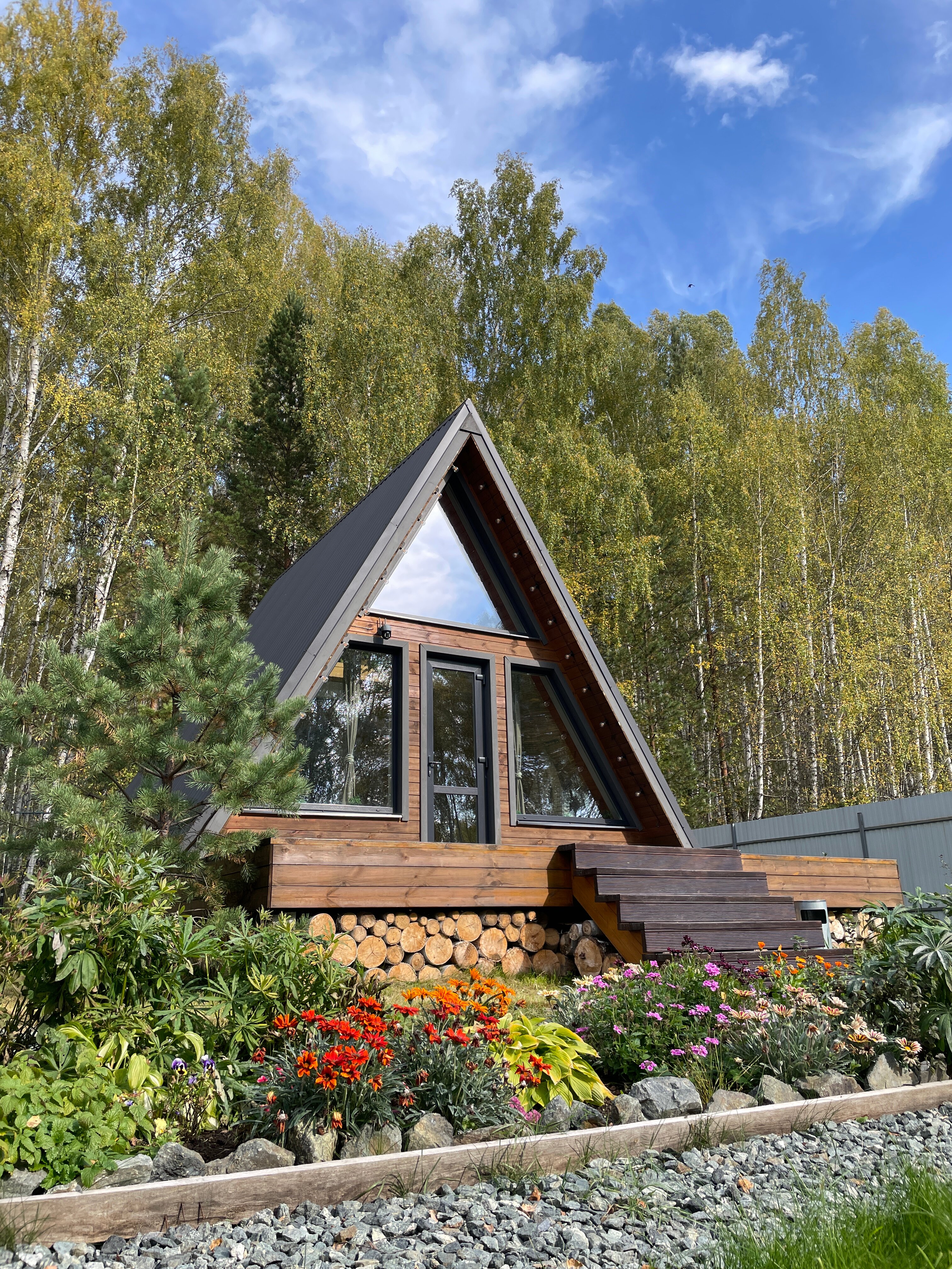 Фото Афрейм дом на воздухе