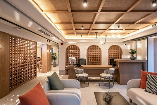 Внешний вид отеля Paralos Venus Suites - Adults Only в Муниципальной единице Херсонисосе, фото 2