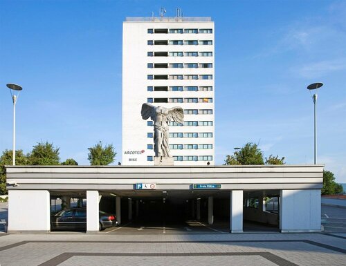 Внешний вид отеля Arcotel Nike Linz в Линце, фото 5