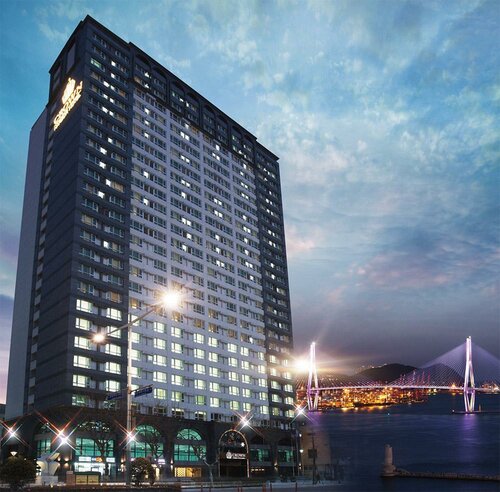 Гостиница Crown Harbor Hotel Busan в Пусане