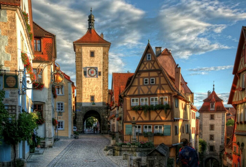 Гостиница Hotel Rappen Rothenburg ob der Tauber, Свободное государство Бавария, фото