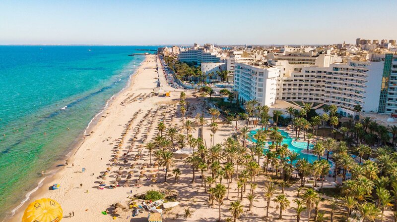 Гостиница Riadh Palms Resort and SPA в Сусе