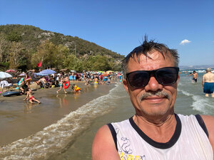 Dilek Peninsula Icmeler Bay (Aydın, Kuşadası, Güzelçamlı Mah., Milli Park Cad.), beach