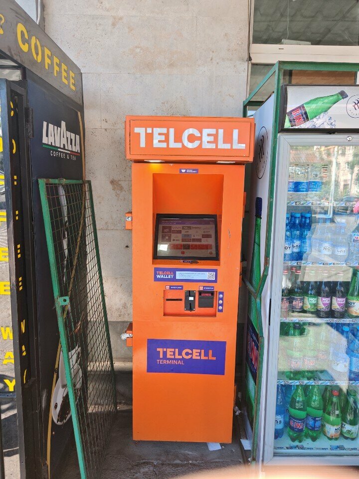 Payment terminal Telcell, Yerevan, photo