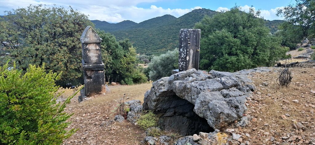 Landmark, attraction Apollonia Ancient City, Kas, photo