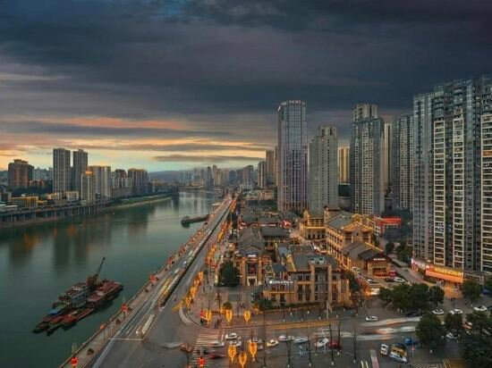 Apartments Shanqi Houshe High-altitude Riverview Hotel, Chongqing, photo
