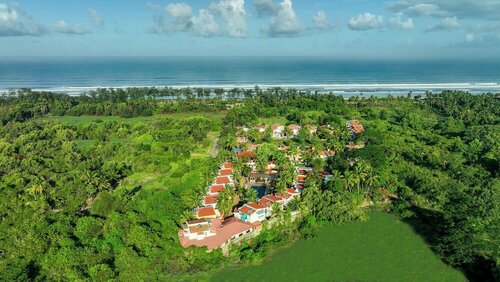 Внешний вид отеля Country Inn Tarika Goa, Varca Beach в Варке, фото 4