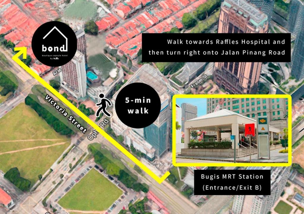 Фото Bond Boutique Capsule Hotel at Bugis - Hostel
