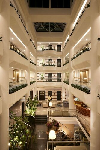 Внешний вид отеля Mediterranean в Агийосе Тихонасе, фото 3