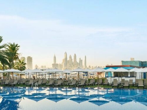 Внешний вид отеля Rixos The Palm Dubai Hotel & Suites в Пальме Джумейре, фото 1