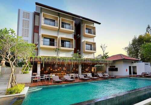 Внешний вид отеля Pandawa All Suite Hotel в Керобокане Келоде, фото 1