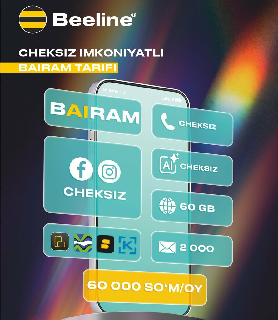 Mobile network operator beeline, Tashkent, photo