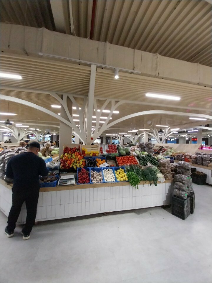 Grocery Koktal Bazaar, Astana, photo