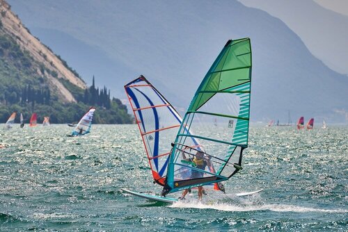 Внешний вид отеля Hotel Lido Blu Surf & Bike в Наго-Торболях, фото 3