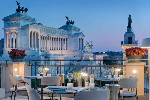 Внешний вид отеля Отель Nh Collection Roma Fori Imperiali в Риме, фото 3