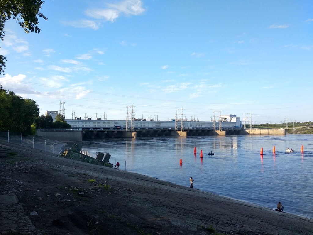 Южная дамба пермь карта