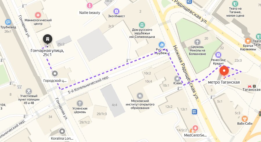 Академия наук метро карта