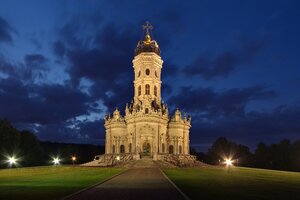 Церковь иконы Божьей Матери Знамение (45, посёлок Дубровицы), православный храм в Москве и Московской области