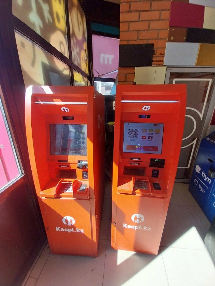 Payment terminal Kaspi Bank, Astana, photo