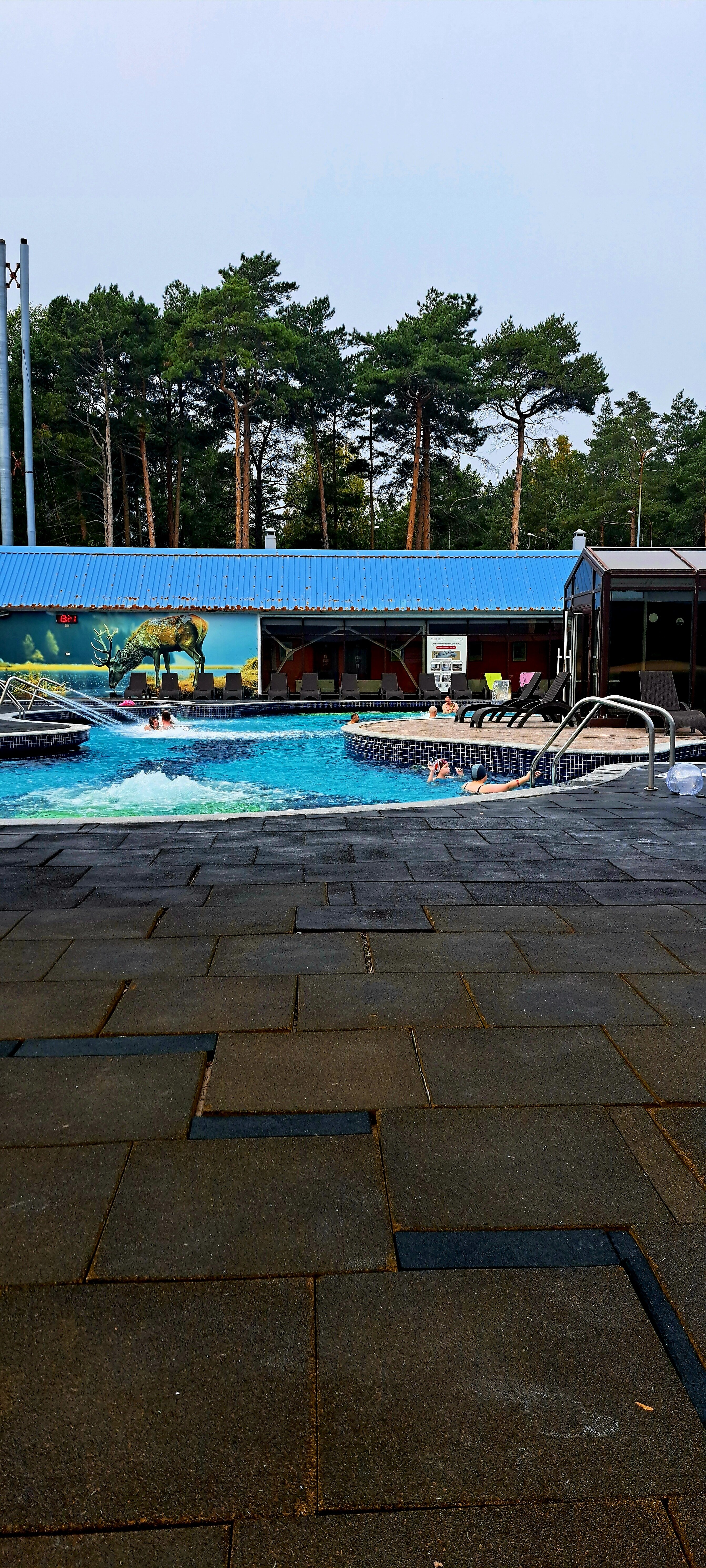 Фото Открытый термальный бассейн