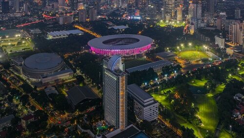 Внешний вид отеля Hotel Mulia Senayan, Jakarta в Особом столичном округе Джакарте, фото 4