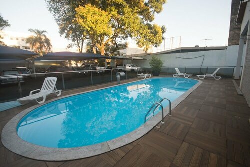 Внешний вид отеля Hotel Portinari Foz в Фосе ду Игуасу, фото 2