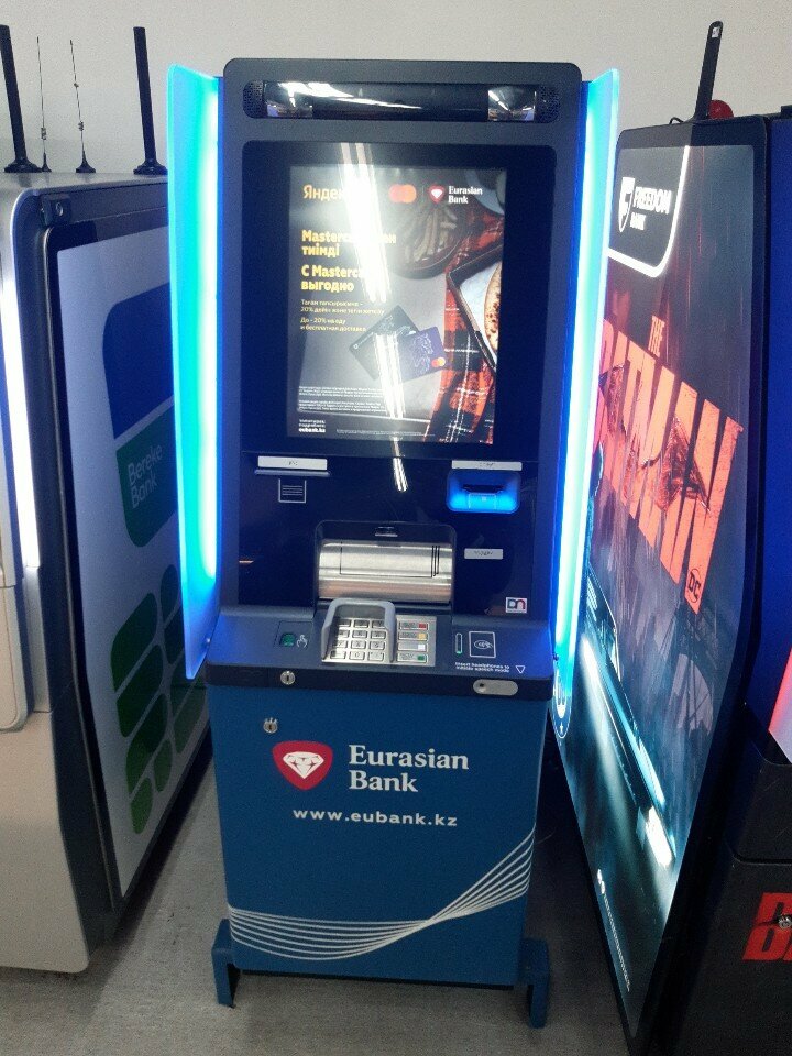 ATM Eurasian Bank, Almaty, photo