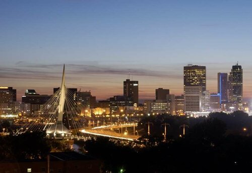 Внешний вид отеля Hilton Winnipeg Airport Suites в Виннипеге, фото 2