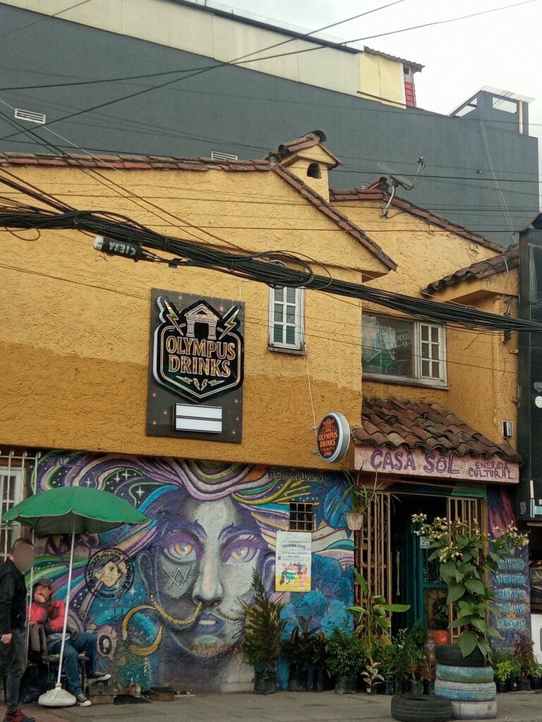 Bar, pub Olympus Drinks, Bogota, photo