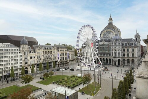 Внешний вид отеля Indigo Antwerp - City Centre в Антверпене, фото 3