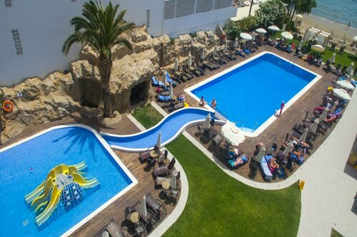 Внешний вид отеля Galaxy Beach Resort, Bw Premier Collection в Муниципальной единице Лаганасе, фото 5