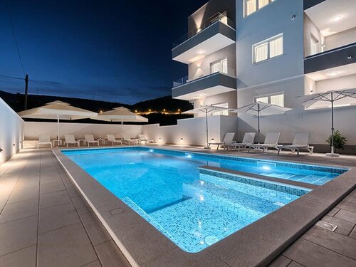 Внешний вид отеля Hotel Trogirski Dvori в Трогире, фото 1