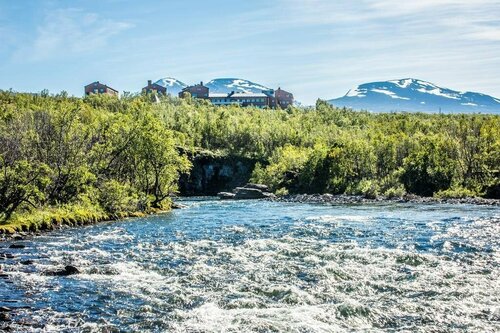Гостиница Abisko Turiststation Stf в Лене Норрботтен