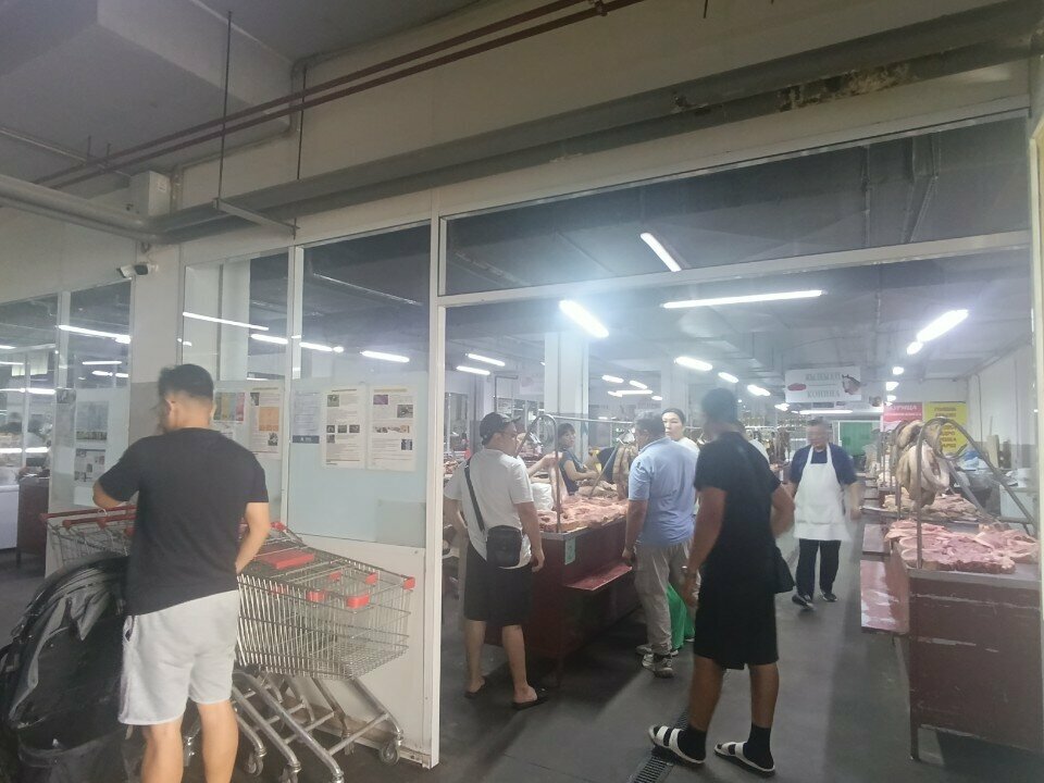 Market Meat Row, Astana, photo