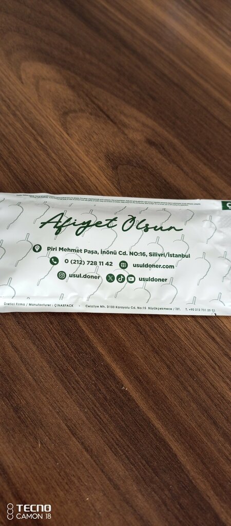 Restaurant Usul Döner, Silivri, photo