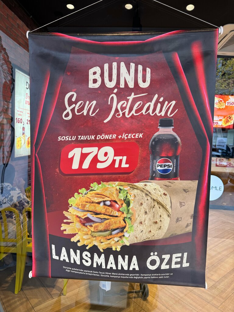 Fast food Dürümle, Istanbul, photo