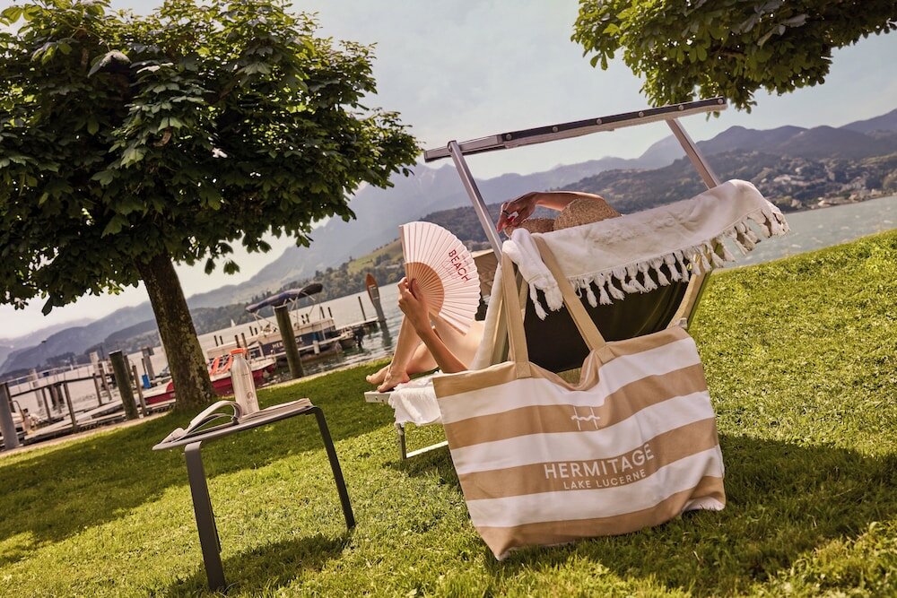 Фото Hermitage Lake Lucerne - Beach Club & Lifestyle Hotel