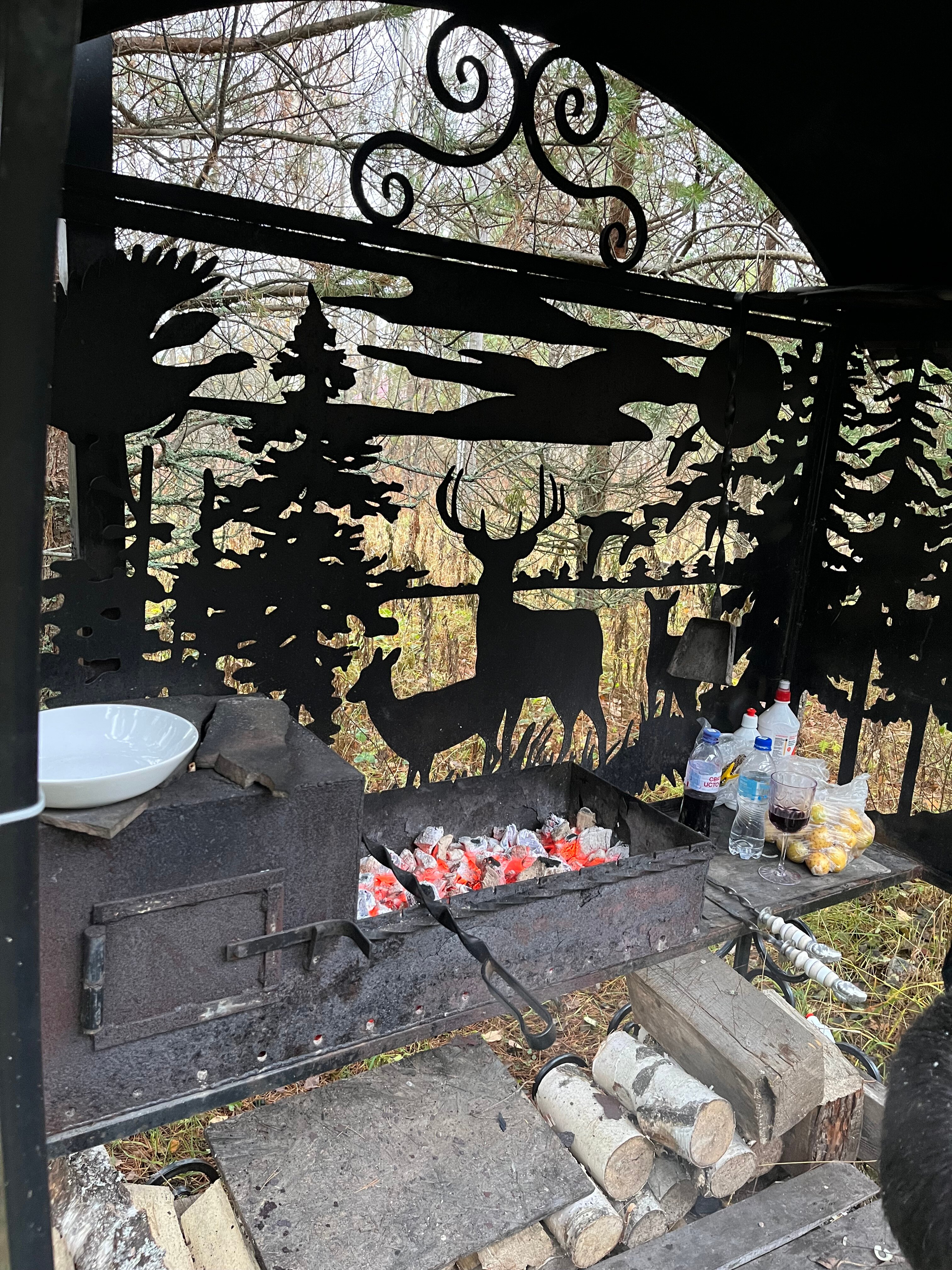 Фото Домики под соснами