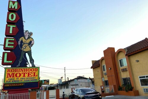 Гостиница Robinhood Motel в Буэна-Парк
