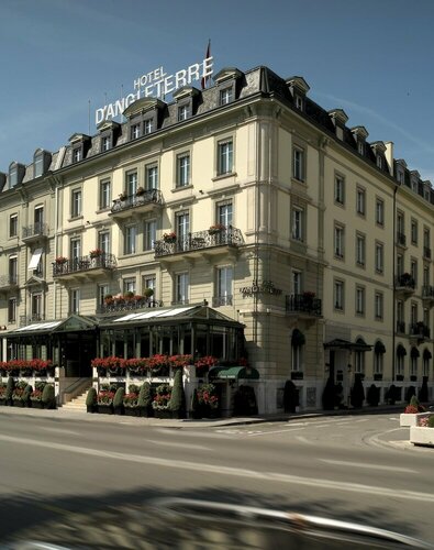 Внешний вид отеля Hotel d'Angleterre Geneva в Женеве, фото 3