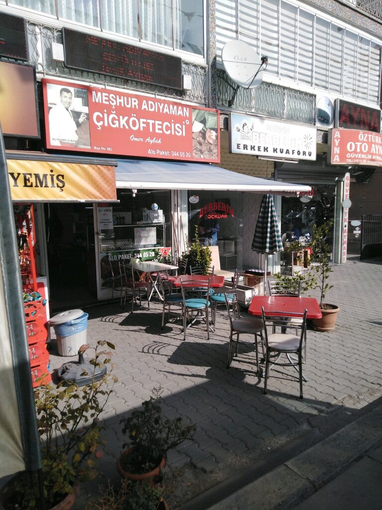 Fast food Meshur Adıyaman Çiğ Köftecisi Ömer Aybak, Yenimahalle, foto