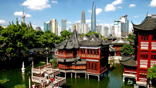 Внешний вид отеля The Langham, Xintiandi, Shanghai в Хуанпу, фото 2